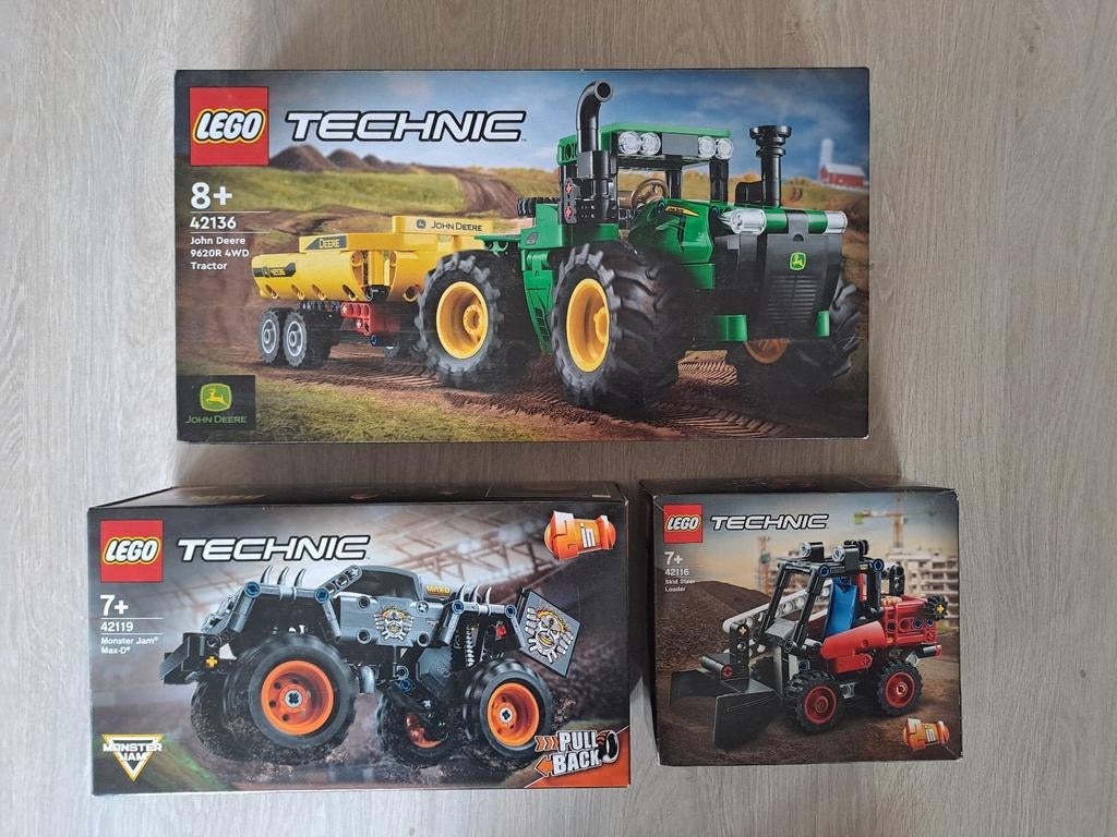 Lego Technic 42119 42136 42116 new and sealed, Ophalen, Nieuw, Lego