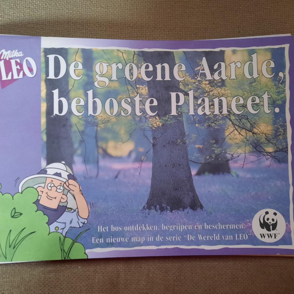 LEO-MILKA- WWF -LA TERRE VERTE - NED/FR, Collections, Enlèvement ou Envoi