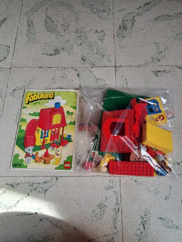 Lego Fabuland 3574 La nouvelle maison de Bonnie Bunny, Enlèvement, Utilisé, Lego
