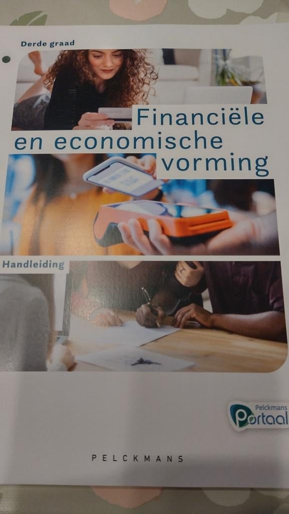 handleiding financiële en economische vorming derde graad, Enlèvement ou Envoi, Comme neuf