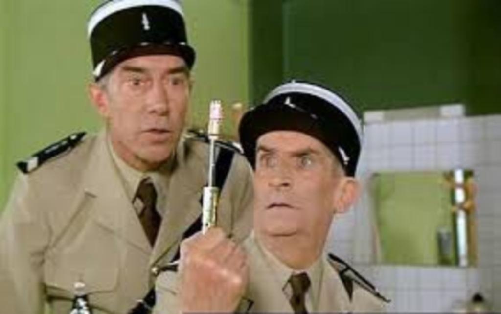 Autographe original JEAN-PIERRE RAMBAL (Les gendarmes), Enlèvement ou Envoi, Utilisé, Signé