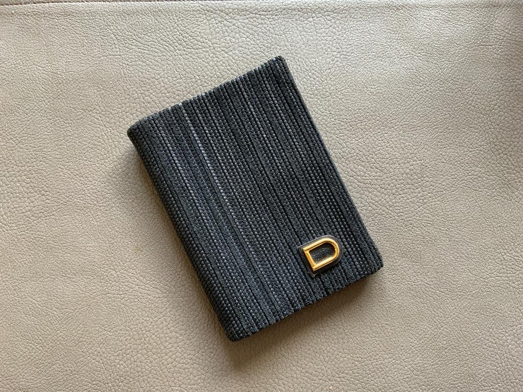 Delvaux portefeuille toile de cuir - NOOIT GEBRUIKT, Enlèvement ou Envoi, Neuf, Noir, Autres types