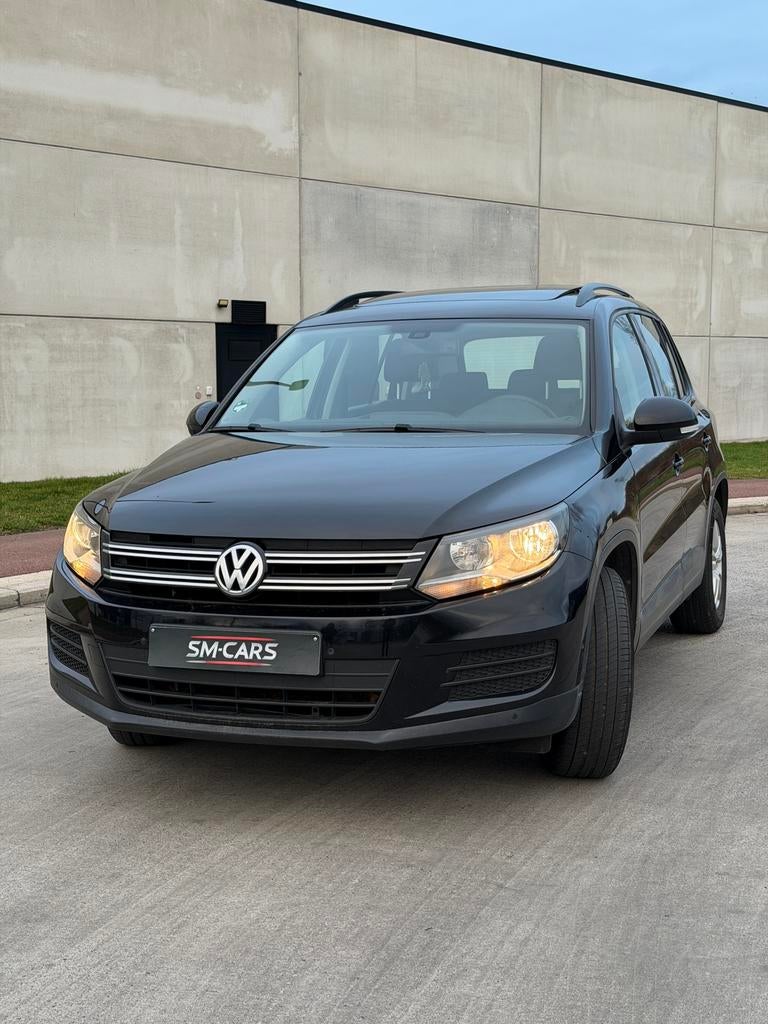 Volkwagen Tiguan, Auto's, Volkswagen, Automaat, Stof, 4 cilinders, Zwart