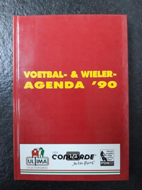 Voetbal -en wieleragenda 1990, Verzenden, Nieuw, Bernard Callens