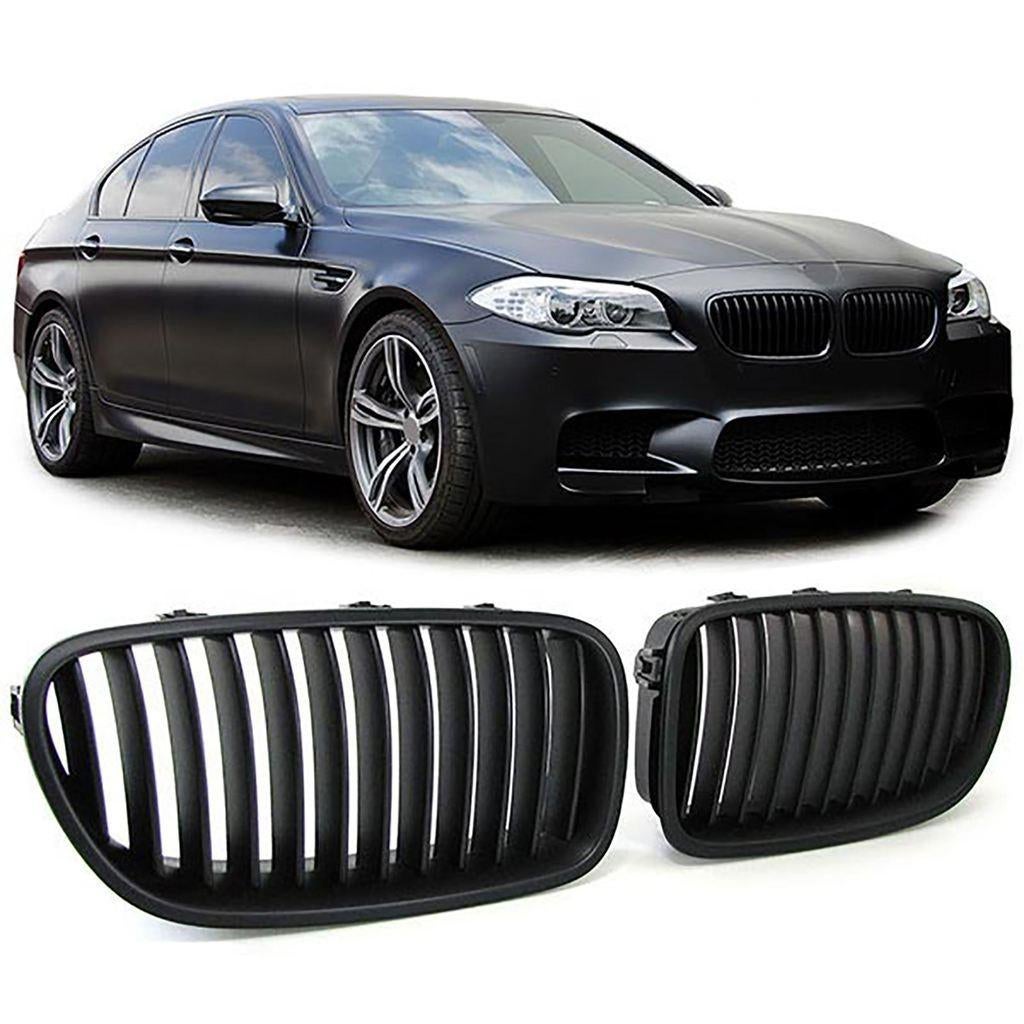 Grill Voor Bmw 5-serie F10 F11 Mat Zwart Enkele M5 Spijl, Verzenden