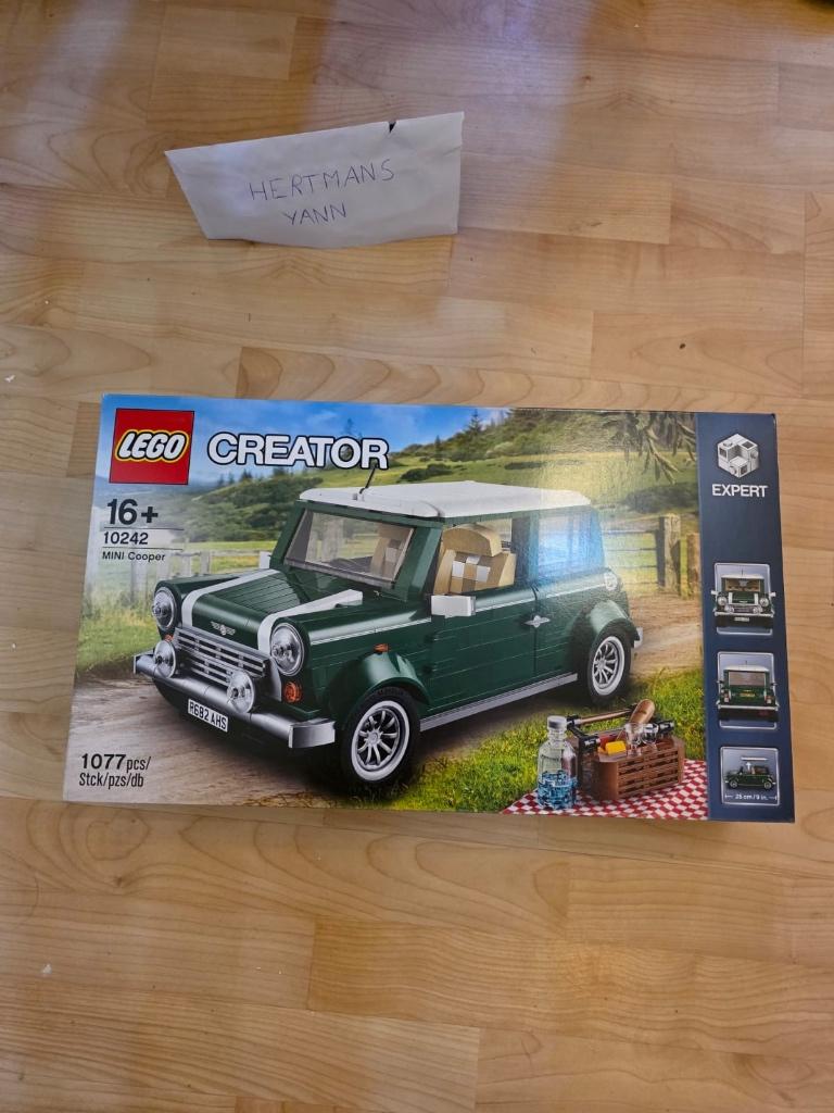 Lego Creator Mini Cooper (10242), Ophalen of Verzenden, Nieuw, Complete set, Lego