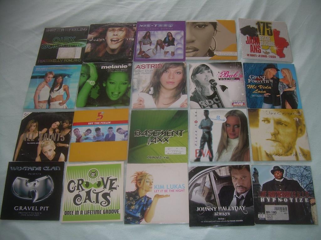 LOT - CD + MAXI SINGLES, Cd's en Dvd's, 6 singles of meer, Ophalen of Verzenden, Zo goed als nieuw, Maxi-single