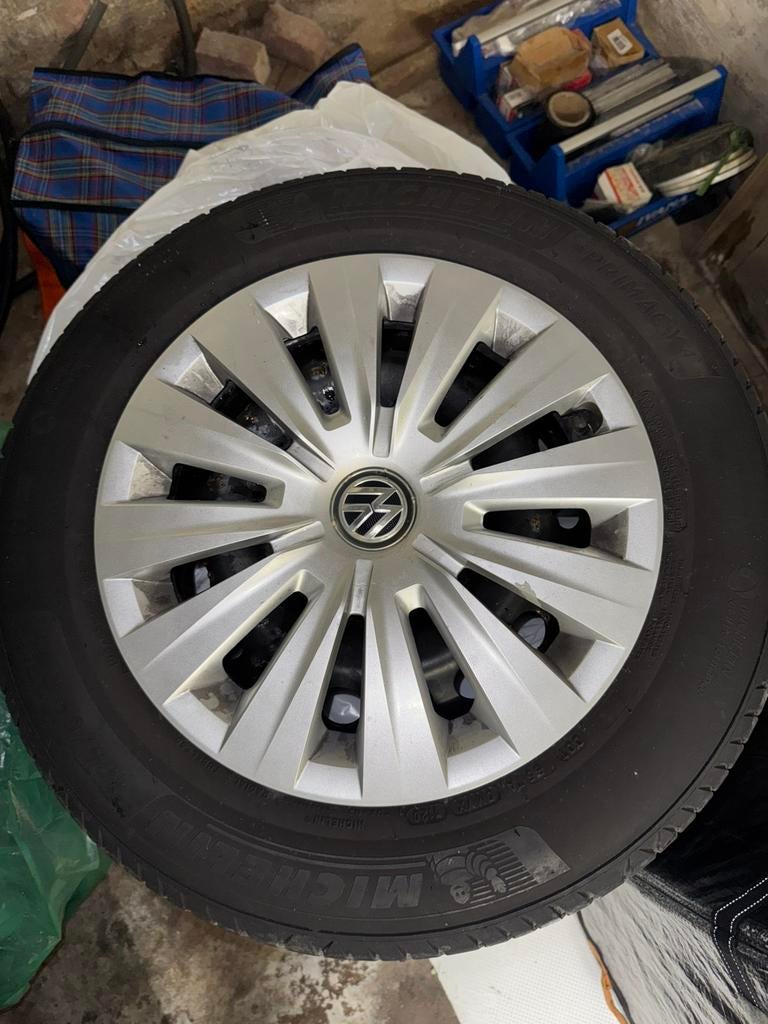 Jantes en acier VW 15", Autos : Pièces & Accessoires, Pneus & Jantes, Enlèvement ou Envoi, 15 pouces, Jante(s)