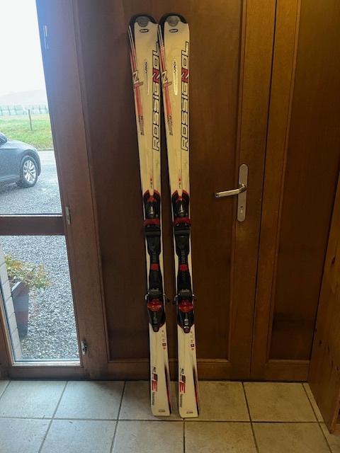 Rossignol ski's en 45 skischoenen, Sport en Fitness, Ophalen, 160 tot 180 cm, Gebruikt, Rossignol