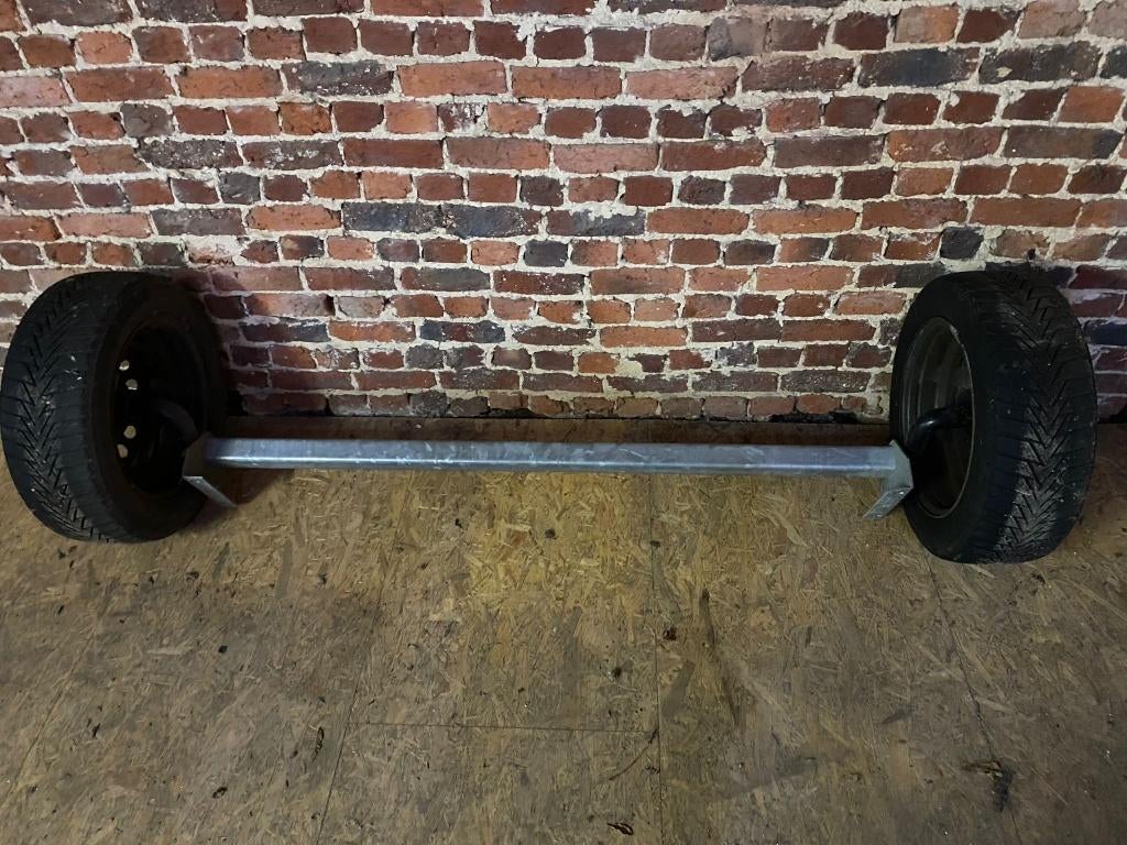 Essieu remorque 750 kg, Enlèvement, Utilisé