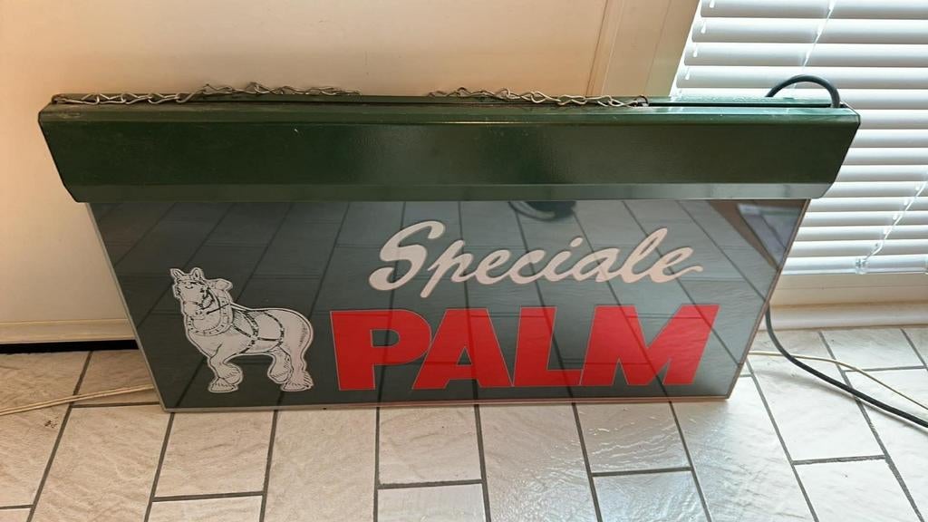 Palm verlichting reclame, Verzamelen, Merken en Reclamevoorwerpen, Ophalen