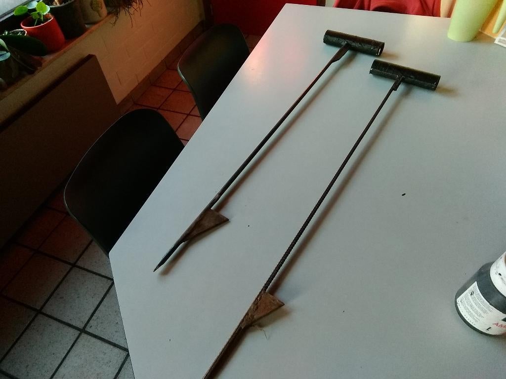 Forelmateriaal, Ophalen, Gebruikt