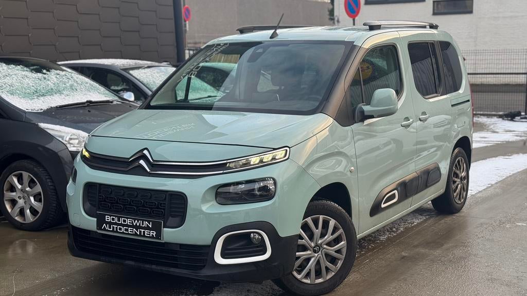 Citroën Berlingo 1.2Benzine 2019 129.xxxkm Topstaat Garantie, Voorwielaandrijving, Stof, Zwart, Overige kleuren