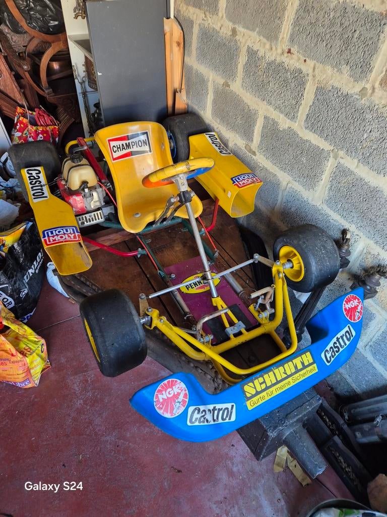 Karting, Enlèvement