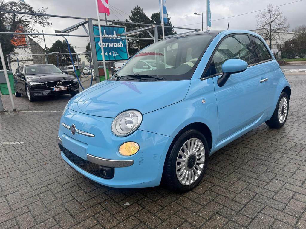 Fiat 500 1.2i 1r Main 122000 km Airco automatique, Autos, Fiat, Euro 5, Achat, Entreprise, Automatique