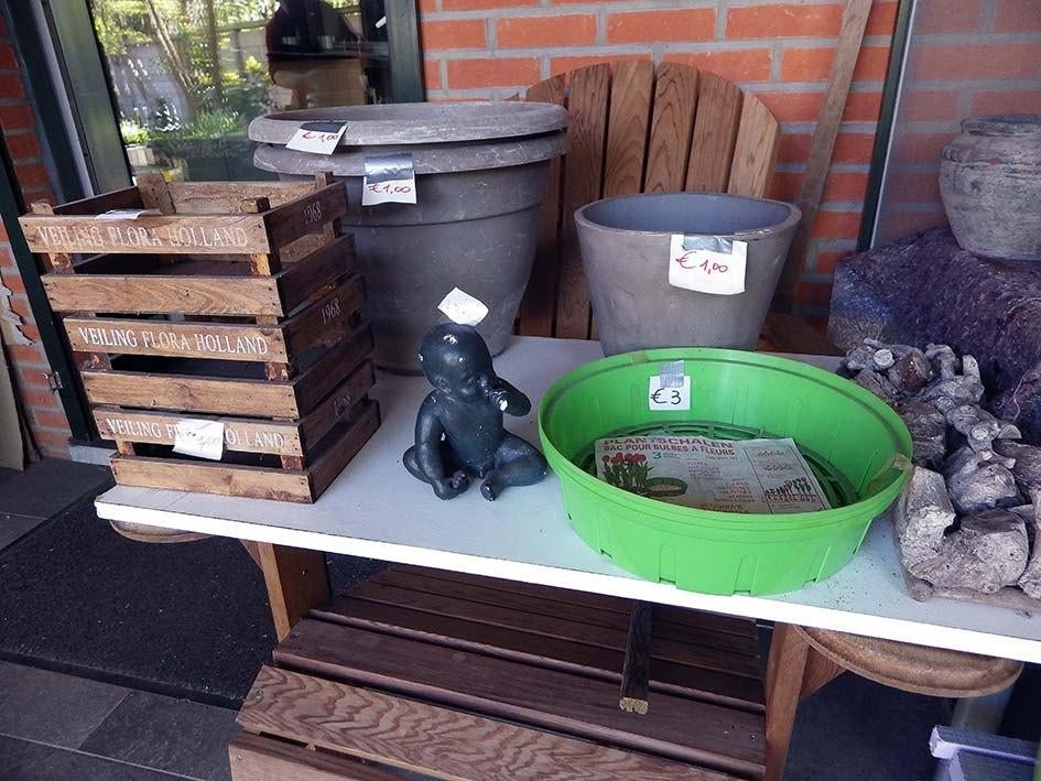 Opruimassortiment Gebruikte Tuinpotterie., Ophalen, Kunststof, Gebruikt, Rond