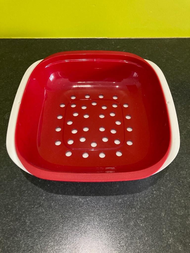 Tupperware vergiet, Ophalen of Verzenden, Nieuw, Rood, Bak of Kom