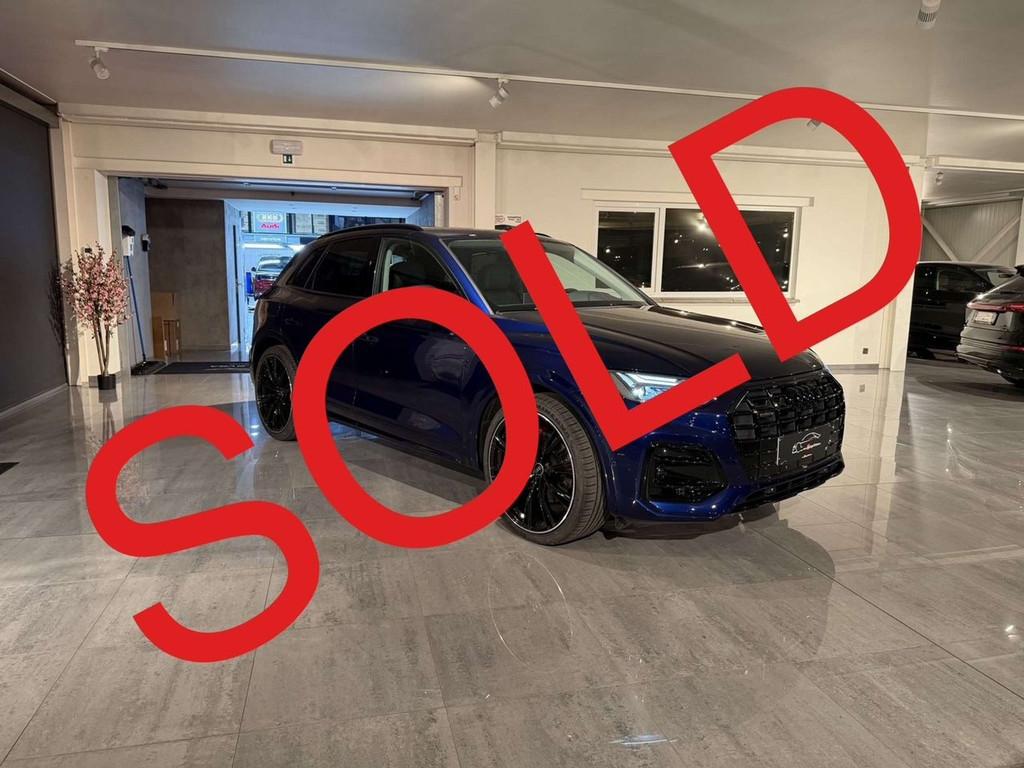 Audi Q5 SOLD BIJ GARAGE VRIENS YVES BV! (bj 2021, automaat), Auto's, Automaat, Gebruikt, Blauw, 408 pk