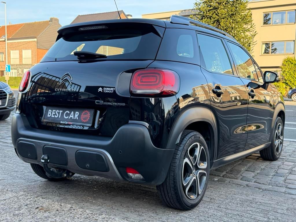 Citroen C3 Aircross 1.2i * AutoMaat, Auto's, Citroën, Stof, Euro 6, 1199 cc, Zwart