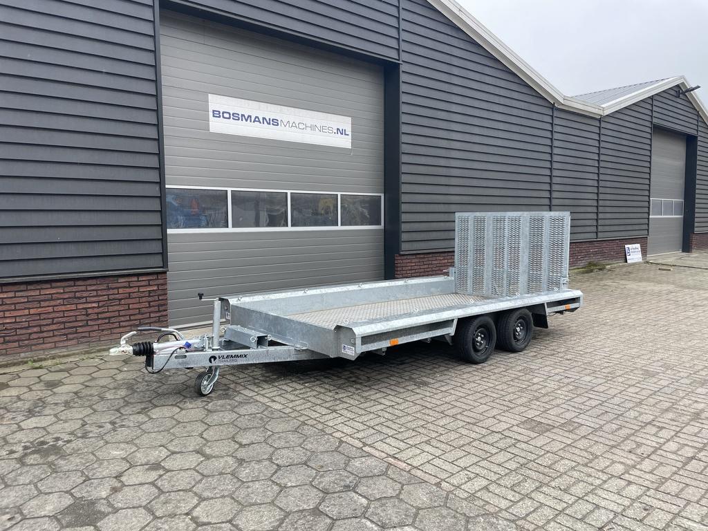 Vlemmix machinetransporter 3500 kg 4 x 1.8 m DEMO, Zo goed als nieuw