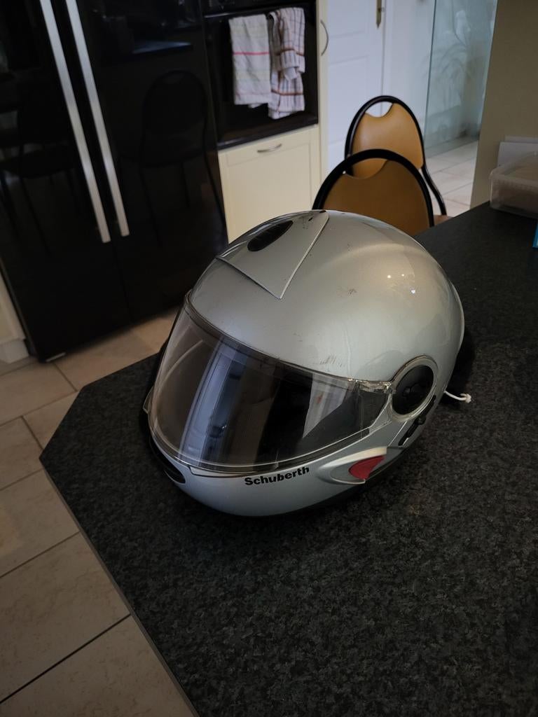 Schuberth systeemhelm / motorhelm – grijs, Enlèvement