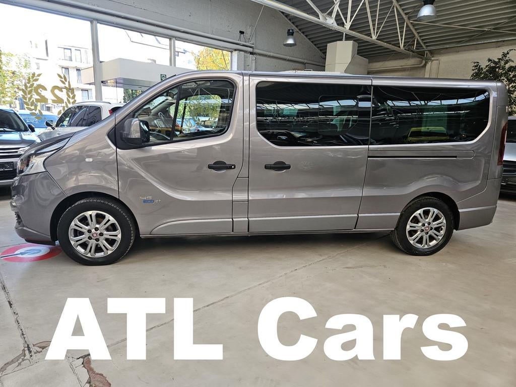 Fiat Talento 2.0 Diesel | 1ste eig. | 8+1 |Cruise control, Autos, Fiat, Achat, Entreprise, Boîte manuelle, Noir