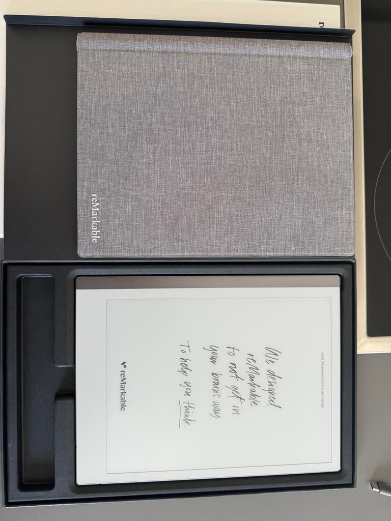 ReMarkable 2 + hoesje + pen, Computers en Software, Tekentablets, Ophalen