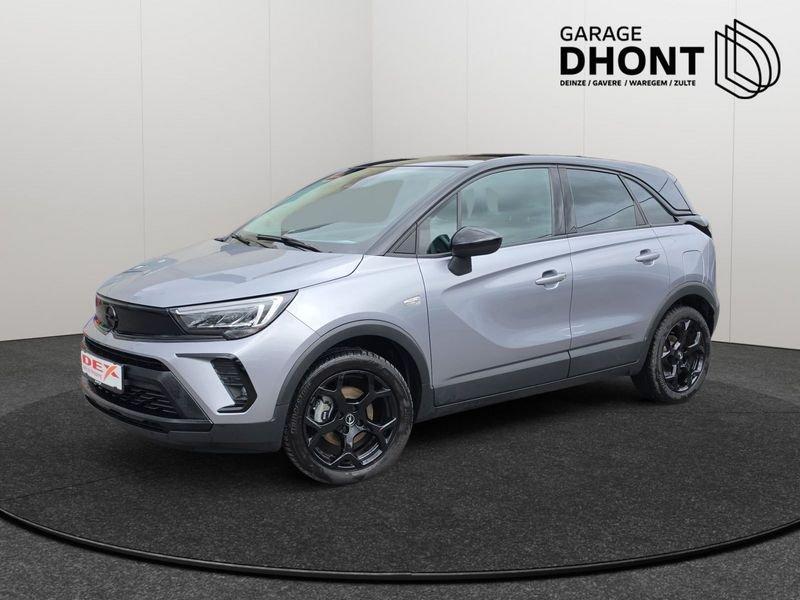 Opel Crossland Elegance - 1.2 Benzine - Manueel - 110PK, Autos, Opel, Argent ou Gris, Achat, Entreprise, Détection des panneaux routiers