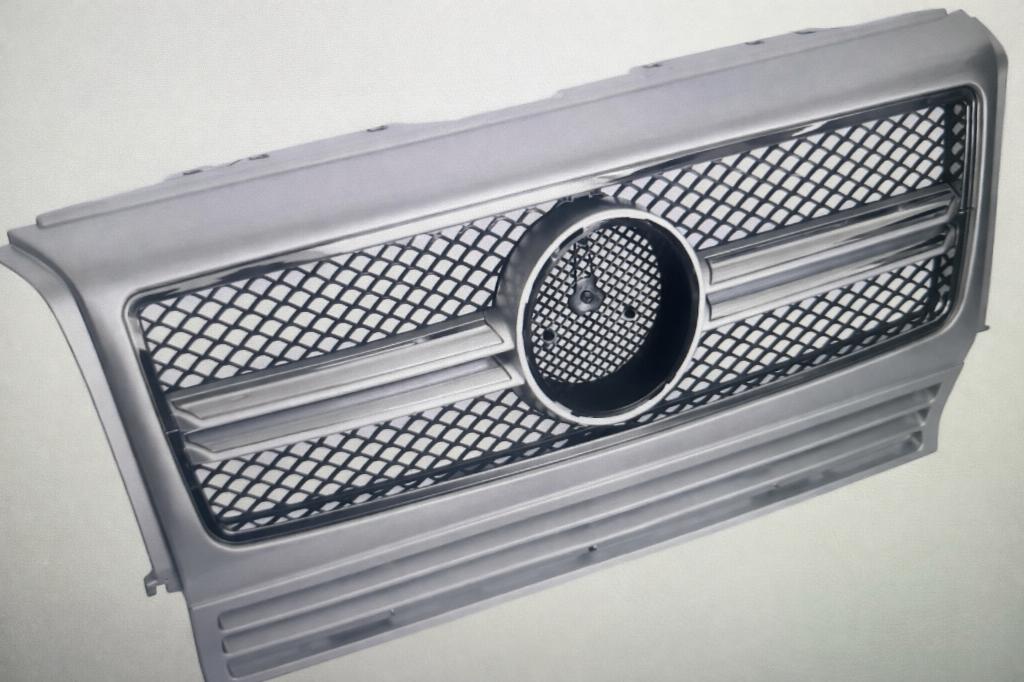 Calandre sport chromée argentée Pour Mercedes W463 90-12, Enlèvement