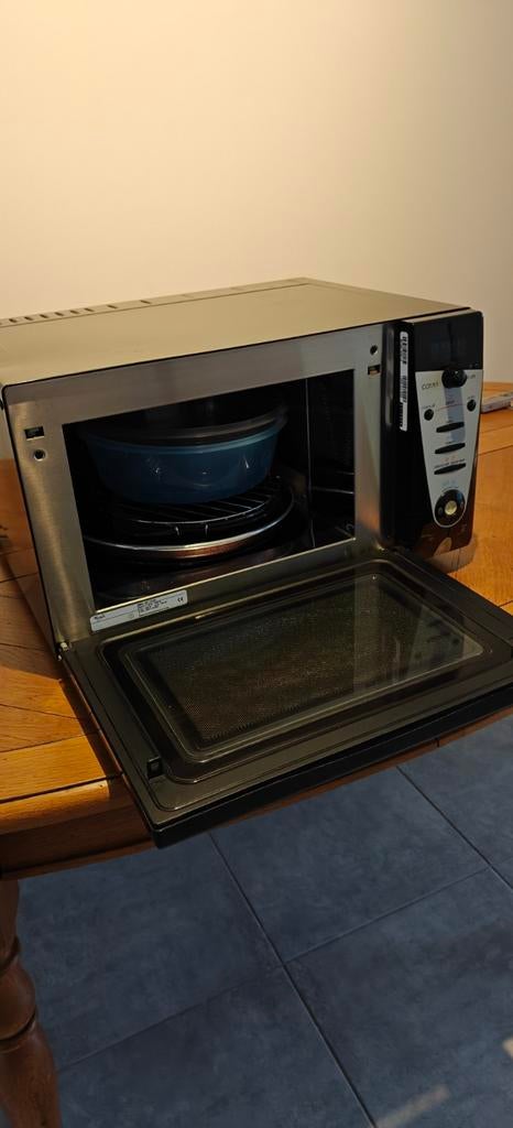Whirlpool-magnetron plus koffiebrander, Elektronische apparatuur, Microgolfovens, Ophalen, Crisp, Gebruikt, Microgolfoven