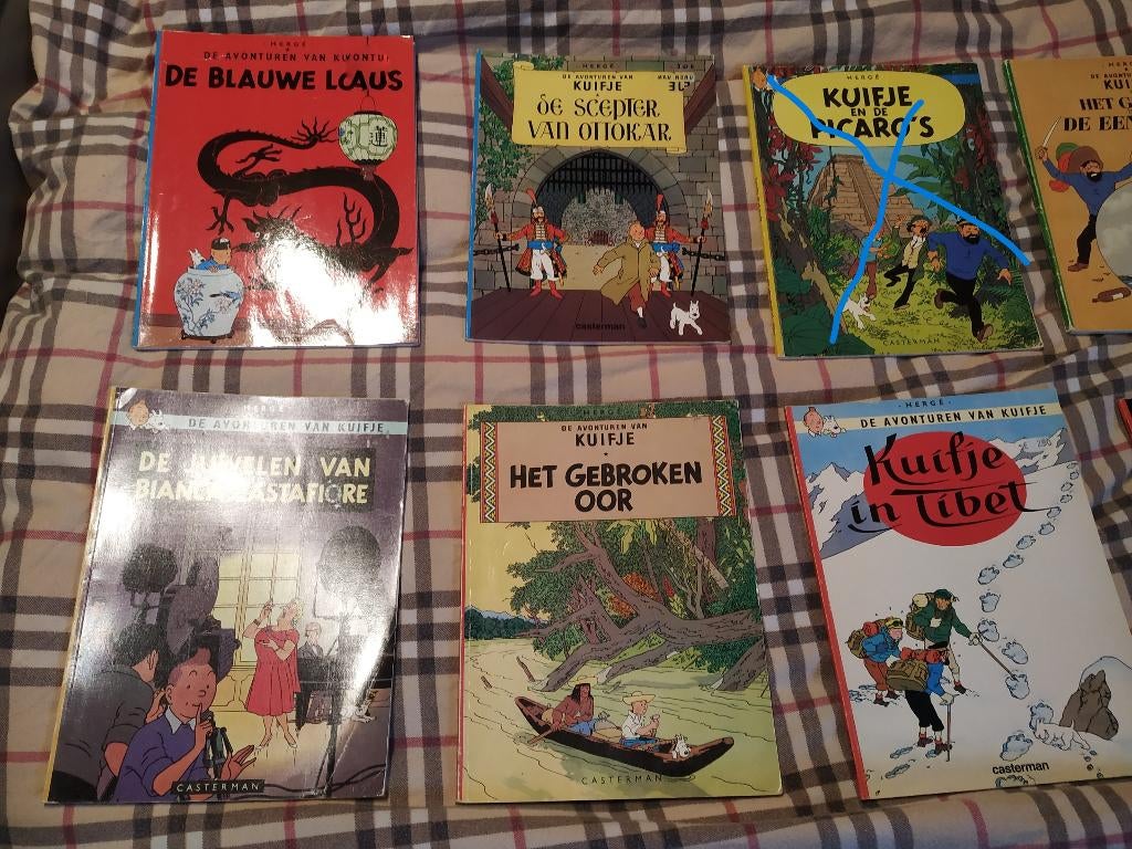 strips kuifje uit te kiezen, Boeken, Stripverhalen, Ophalen of Verzenden