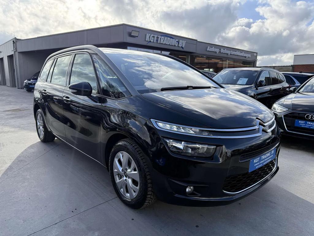 Citroën Grand C4 Picasso 1.6 BLUEHDI 115PK 7 ZETELS NAVIGAT, Auto's, Stof, Gebruikt, 4 cilinders, 116 pk