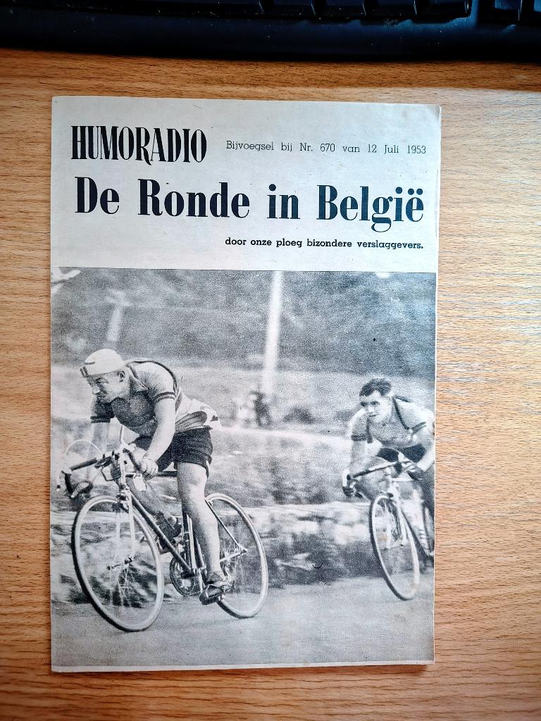Bijlage Humoradio 12 juli 1953  van Ronde van België, Verzenden