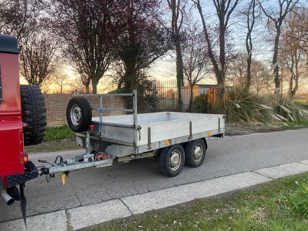 Aanhangwagen remorque aanhanger, Ophalen, Zo goed als nieuw