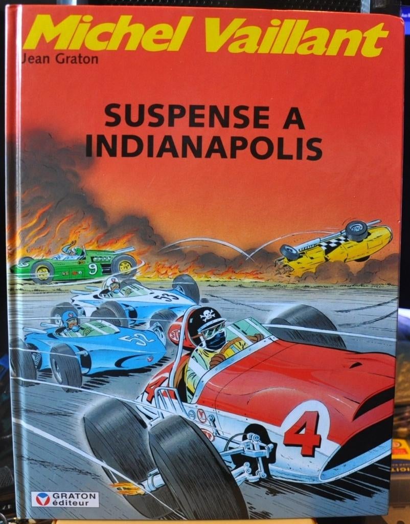 bd michel vaillat suspense a indianapolis (x20120), Livres, Enlèvement ou Envoi, Utilisé, Jean Graton