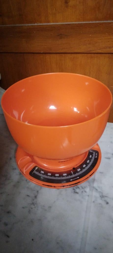 Balance de cuisine vintage, Enlèvement ou Envoi, Orange, Balance