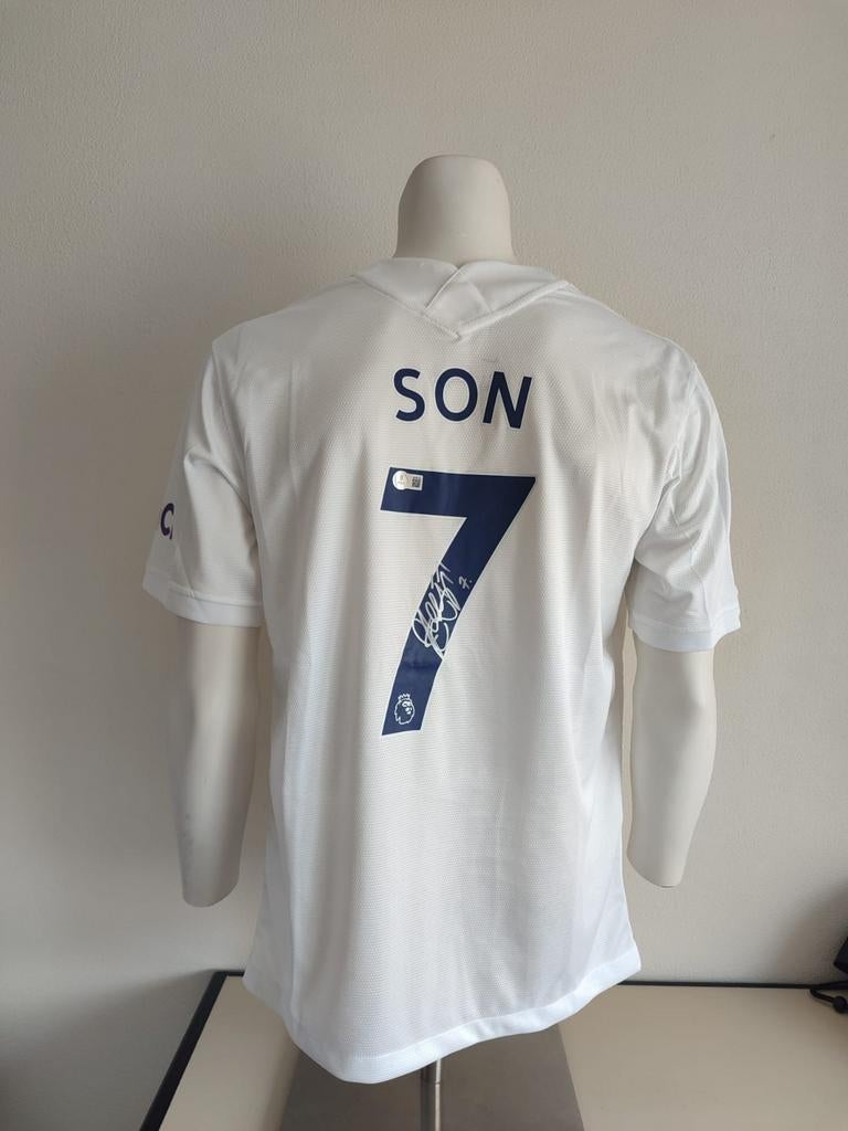 Heung-min Son gesigneerd Tottenham shirt met Beckett coa, Verzamelen, Sportartikelen en Voetbal, Ophalen of Verzenden, Nieuw, Shirt