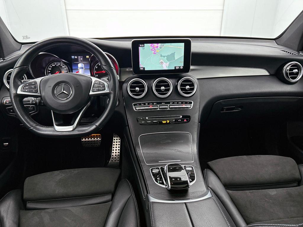 Mercedes-Benz GLC-klasse 250 4matic SUV AMG Line Night Pack, Stof, Gebruikt, Zwart, 5 deurs