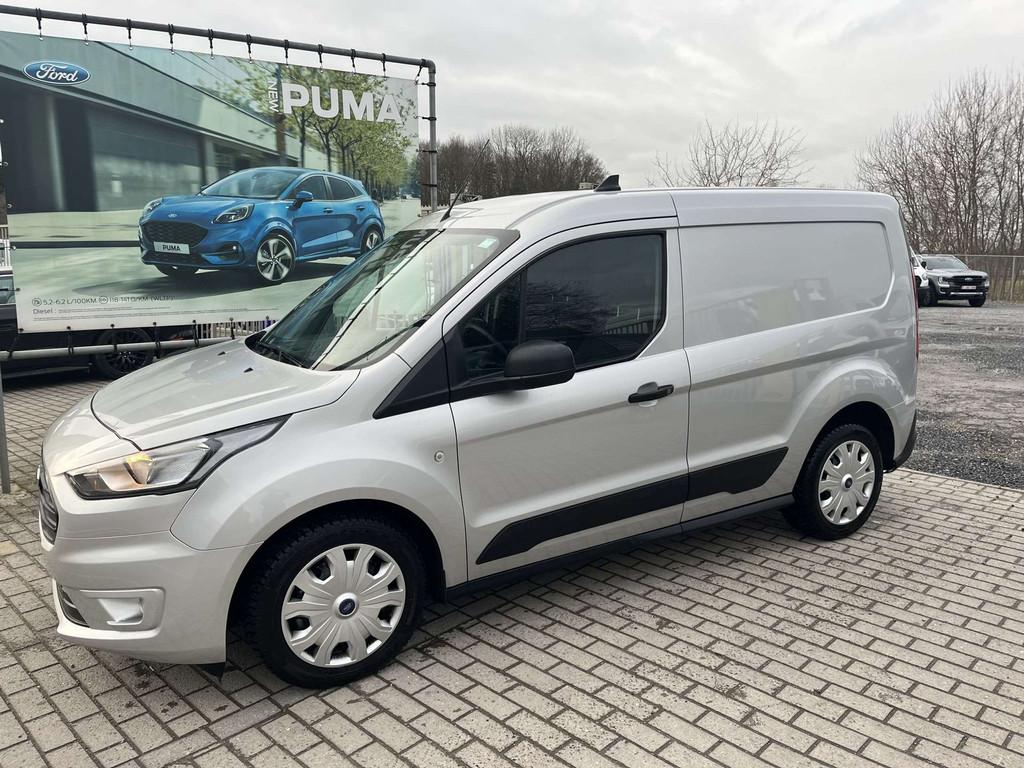 Ford Transit Connect L1 EcoBoost Trend (bj 2024), Stof, Gebruikt, Euro 6, Overige kleuren