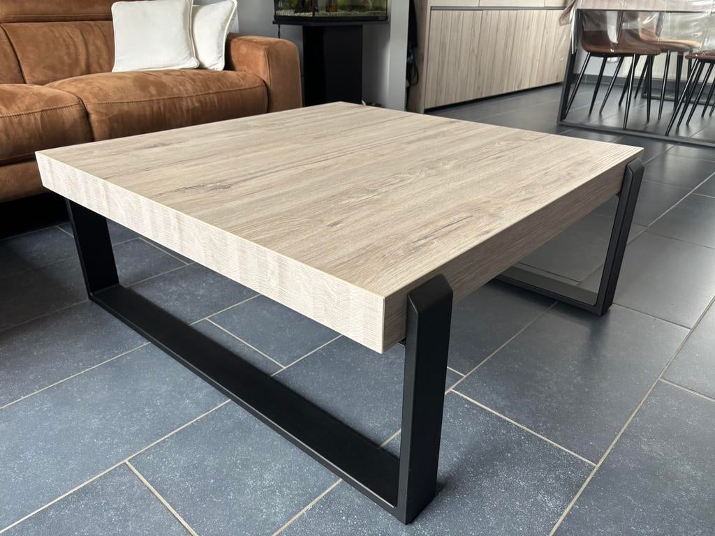 Salontafel Lucca 104x100x40cm, Huis en Inrichting, Ophalen, Vierkant, Zo goed als nieuw, Minder dan 50 cm
