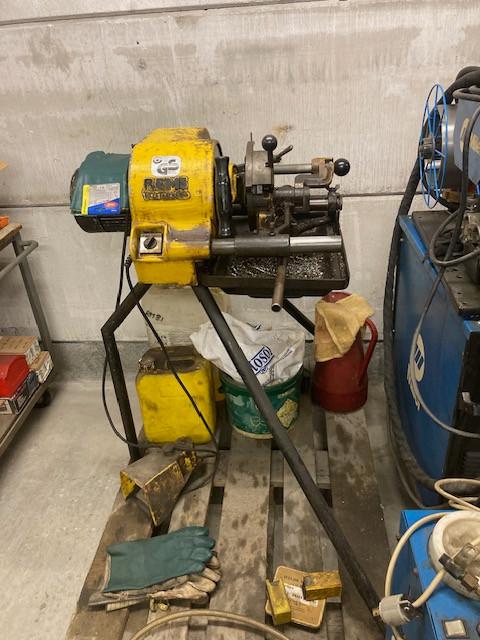 Draadtrek machine Rems en autogeen set met manometers., Ophalen, Gebruikt