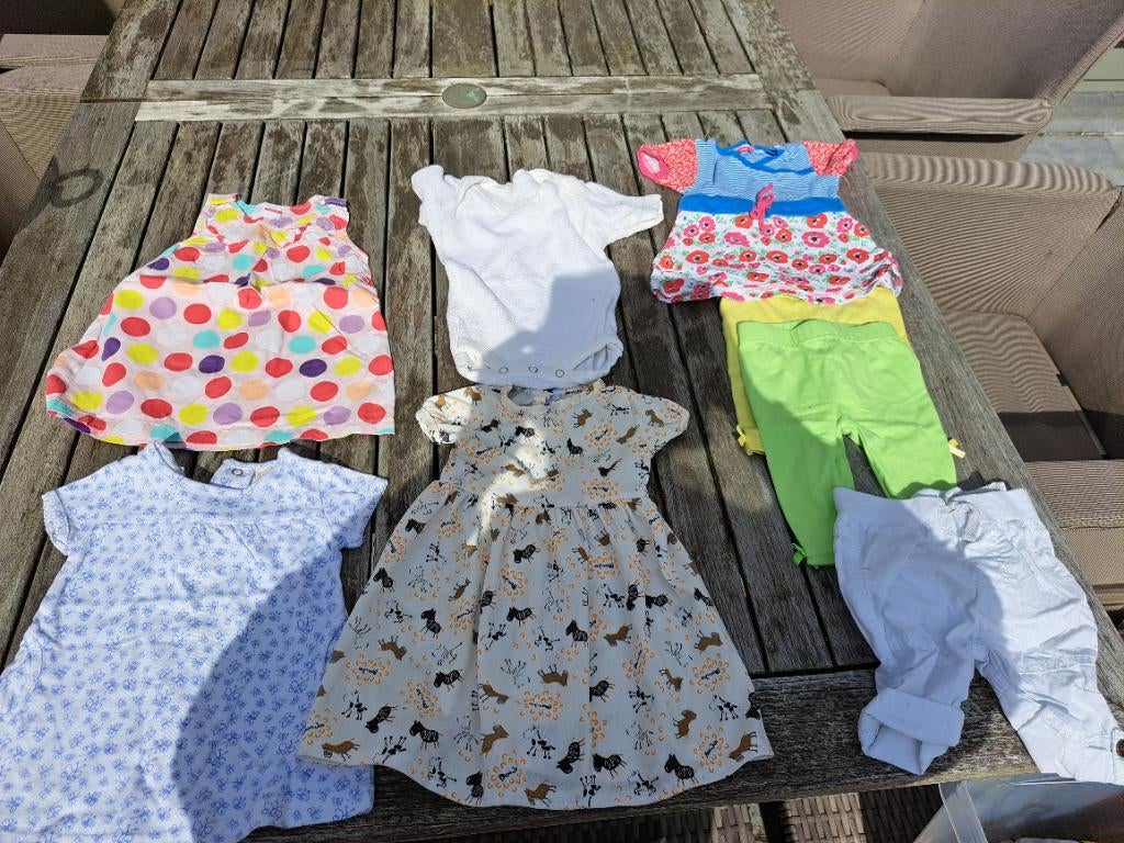Baby zomer kledij, Enfants & Bébés, Vêtements de bébé | Taille 50, Enlèvement, Comme neuf, Fille