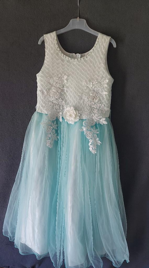 Robe de cérémonie 10 ans /140cm, Enlèvement, Comme neuf, Fille, Robe ou Jupe
