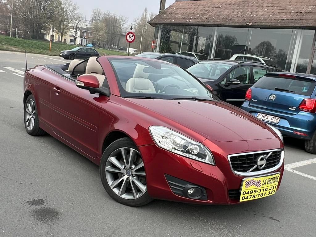 Volvo C70 cabriolet 2011 TDi 100kw 181000km 0032478767323, Autos, Volvo, Euro 5, Beige, Entreprise, Cabriolet
