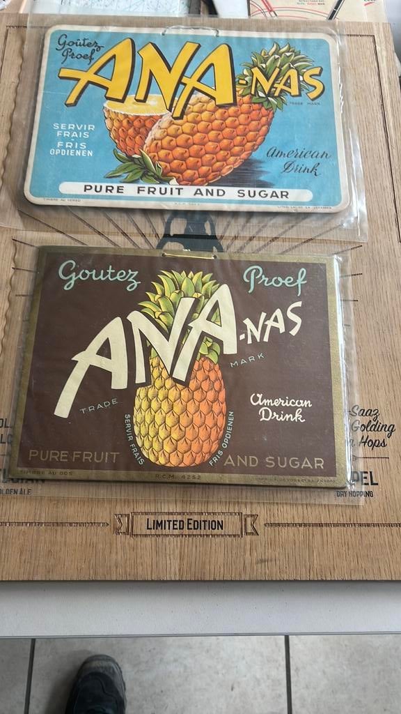 Limonade à l'ancienne et Ana-nas, Collections, Enlèvement ou Envoi, Comme neuf