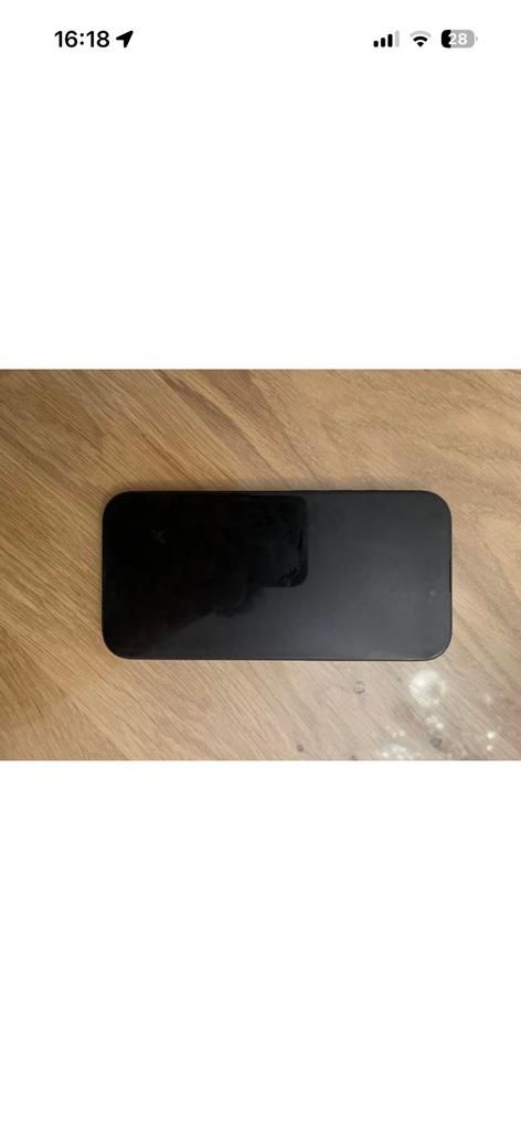 iPhone 15 zwart 128gb, Telecommunicatie, Ophalen, Zo goed als nieuw, Zwart, IPhone 15