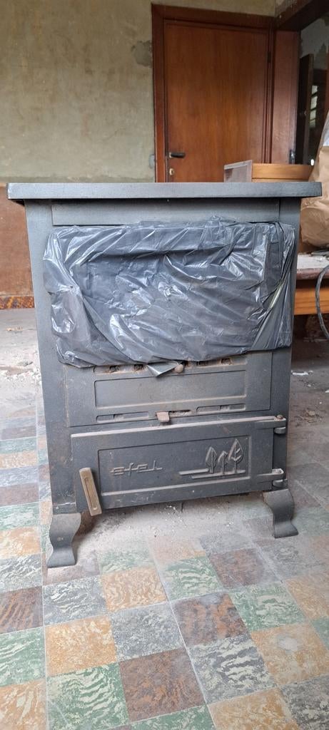 Efel kolenkachel Saphir – gietijzer – 7 kW, Enlèvement, Poêle à charbon