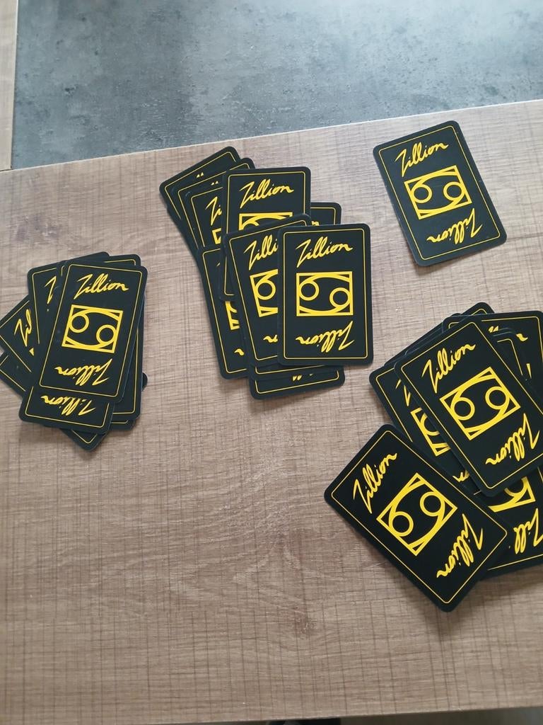 Zillion (32 kaarten), Verzamelen, Ophalen of Verzenden, Overige typen