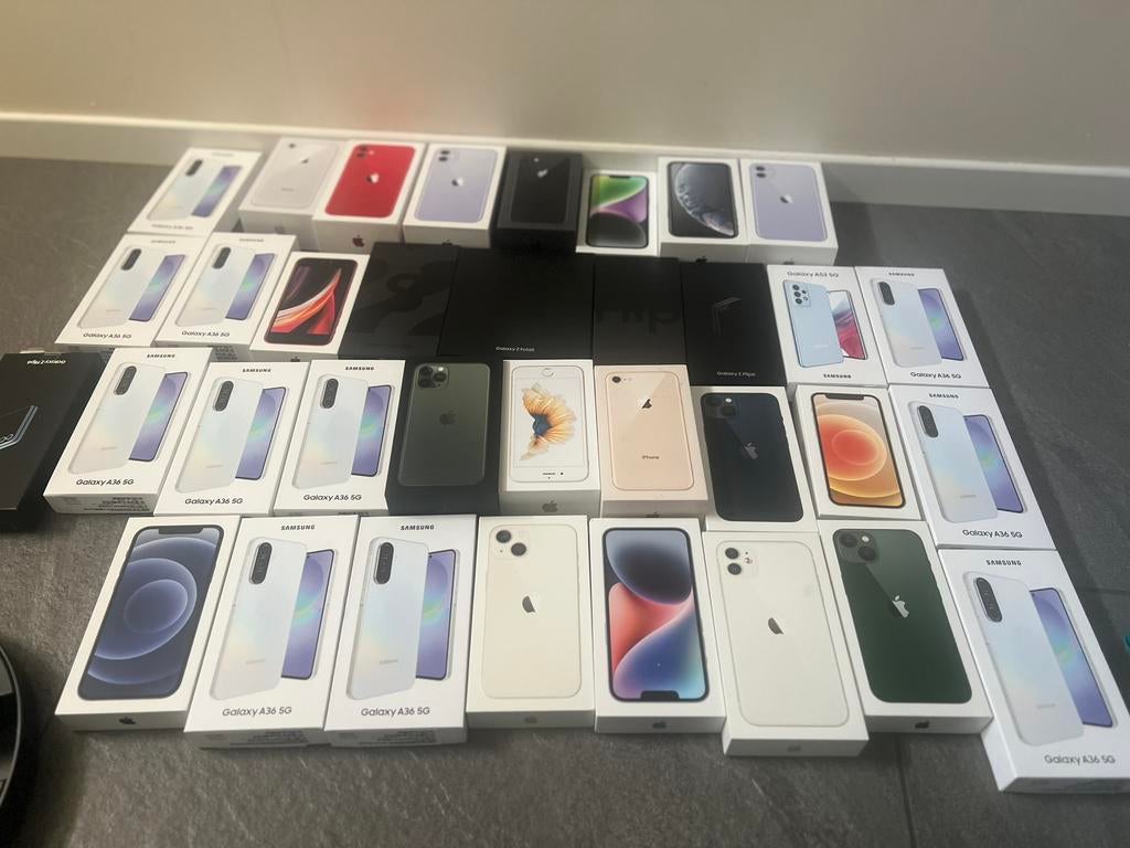 Lege telefoon dozen, Ophalen of Verzenden, Zo goed als nieuw, Samsung