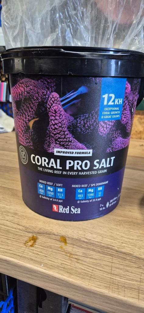 Redsea coral pro salt 6kg, Ophalen, Red Sea